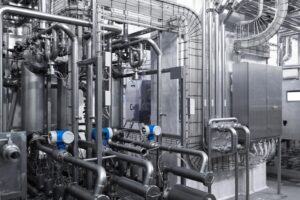 Infraestrutura pneumática industrial